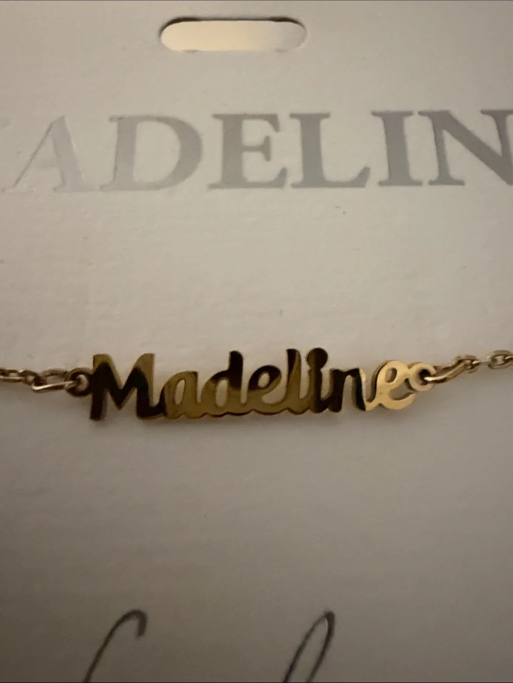 Marina De Buchi Freedom gold tone bracelet MADELINE-- nickel free --